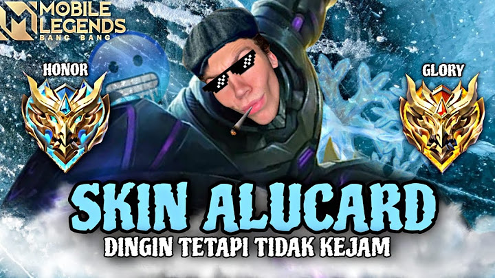 Namatin Mobile Legends tapi Skin Legend Alucard Only