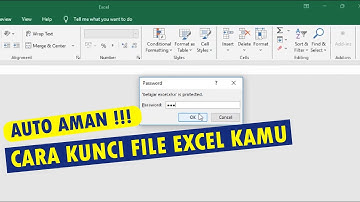Cara Memberi Password pada File Excel Agar Aman