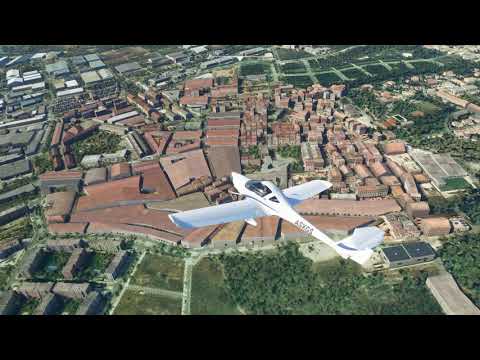 [4K] Sant Pere de Ribes (Barcelona) in Microsoft Flight Simulator 2020