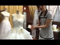 プリンセスドレスで花嫁好感度ＵＰ　ウェディングドレス仕上げ方の方法　水戸市マリア