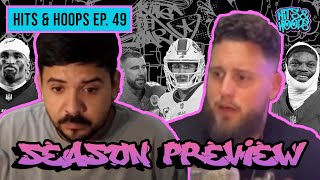 Football is BACK! NFL 2025 Division Breakdown + Super Bowl Picks | Hits & Hoops Ep. 49