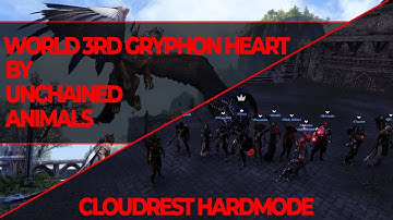World 3rd Gryphon Heart by Unchained Animals - Cloudrest Hardmode Speedrun No-Death