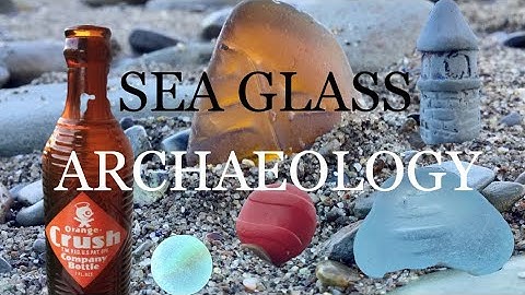 Plenty Of Amazing Sea Glass Treasures & Insightful Sea Glass Archaeology Out On Cape Breton Island!