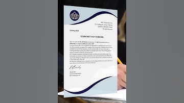 Hoe maak je een ervaringscertificaat? | Opmaak van een ervaringsbrief