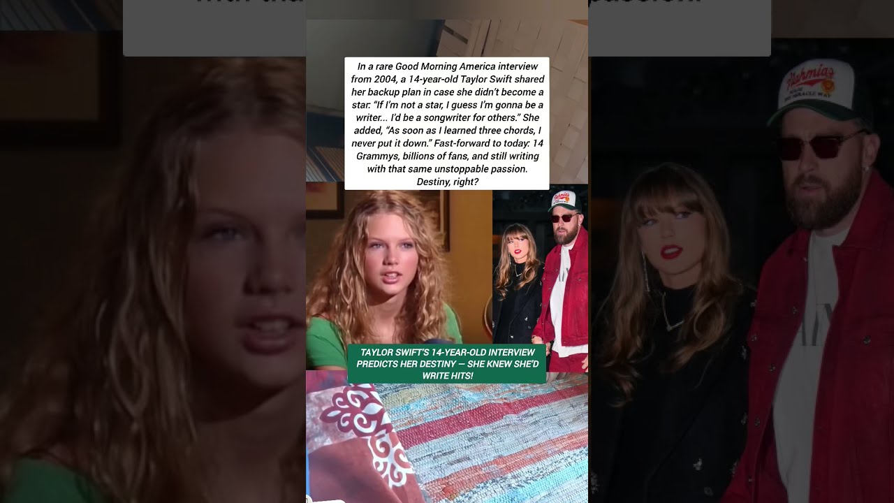 Taylor Swift S 14 Year Old Interview Predicts Her Destiny She Knew D Write Hits Taylorswift