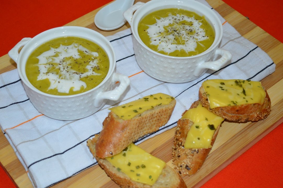 شوربة بالقرع الاخضر (الكورجيت) /شهيوات رمضان