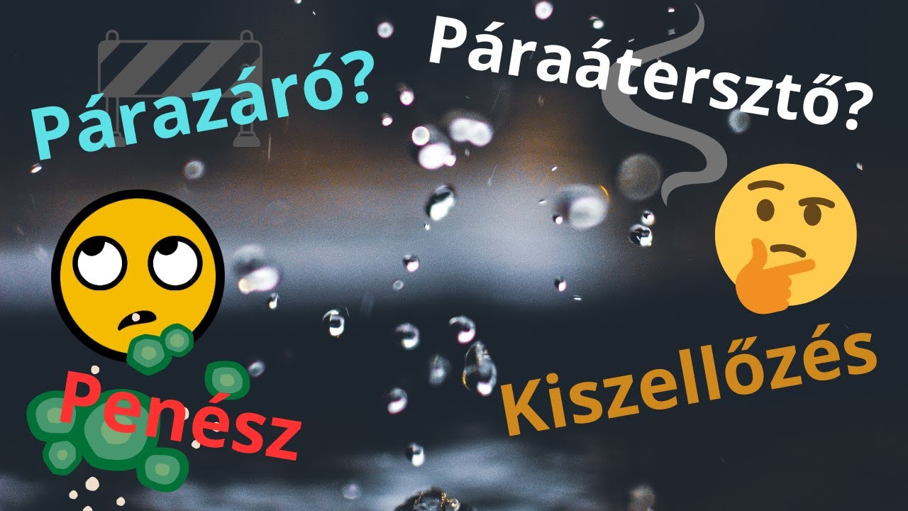 Így nem fogsz penészesedni!🙏😁Tetőfóliák - Páraáteresztő! VAGY MÉGSEM?