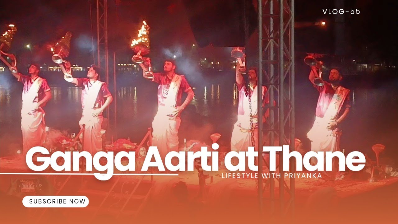 THANE GANGA AARTI AT UPAVAN LAKE  2025