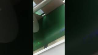 Paper Carrier Bag Making Web Processing Hot Foil Stamping Machine Running in Italy