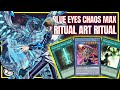 Blue-Eyes Chaos MAX Dragon OTK Setup with Ritual Art | Duel Links - YouTube