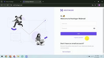 How To Access Webmail in Hostinger
