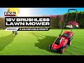 Discover the Excel 18V 330mm Brushless Lawn Mower | Your Cordless Lawn Hero! 🌱