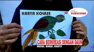 48+ Gambar Kolase Daun Pisang Kering Terbaru