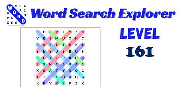 Word Search Explorer Level 161 Answer 🔍 | Step-by-Step Guide | Go Answer