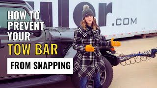 How to prevent your Tow bar from breaking