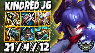 Kindred vs Lee Sin Jungle [ QuadraKill ] Lol Korea Challenger Patch 14.9 ✅