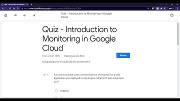 Quiz - Introduction to Monitoring in Google Cloud #quiz