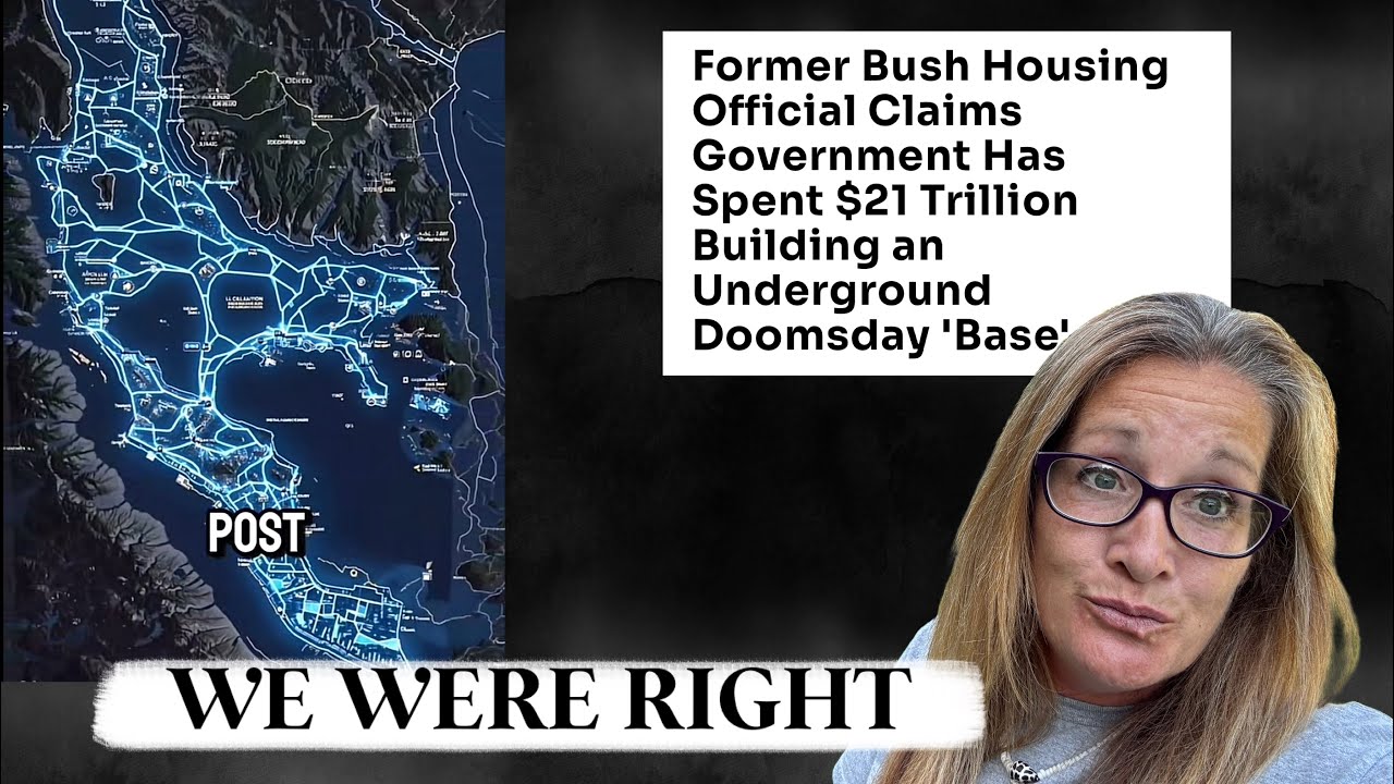 21 TRILLION $ UNDERGROUND CITY built by the US government for 25 years