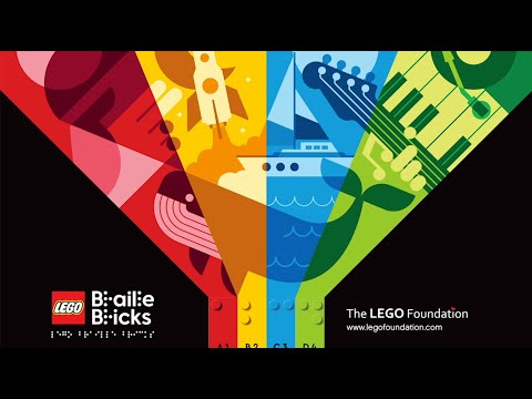 Trailer LEGO Braille Bricks
