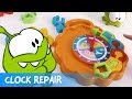 Clock repair with om nom cut the rope