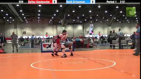 Men 220 - Dallas Goodpaster vs. Noah Grossman