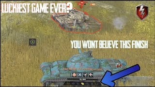 Luckiest Game Ever? World of Tanks Blitz