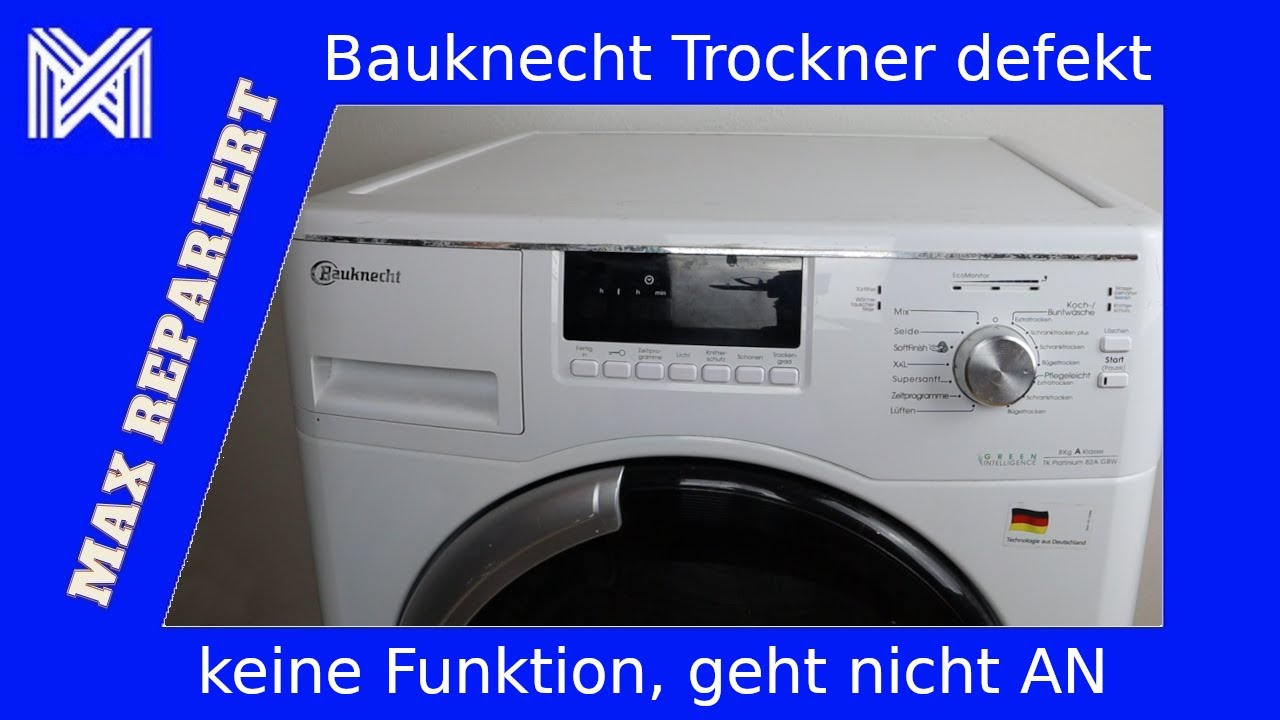 Bauknecht Trockner Tk Care 17b Geht Nicht Mehr An Schatz Mandschurei Grundlegende Theorie bauknecht trockner kein strom