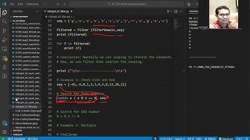 🐍Master Python Filter and Lambda Functions | Shorten Your Code Like a Pro!