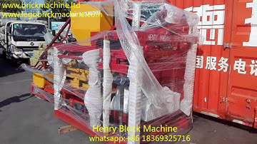 QT4-26C semi-automatic block making machine ready for loading for our customer