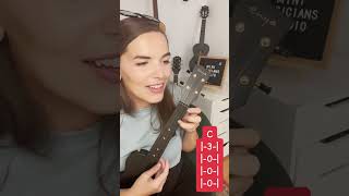 She’ll be Coming &#39;Round the Mountain on Ukulele in 60 Seconds or LESS for Kids ⌚