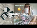 ASSIGNMENTS &amp; DEEP CHATS | WEEKLY VLOG
