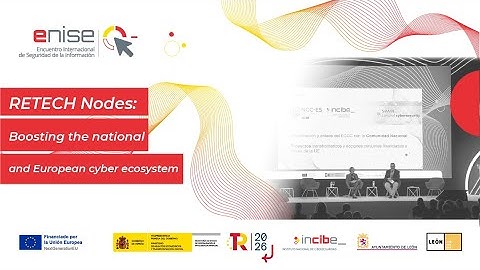 RETECH Nodes: Boosting the national and European cyber ecosystem (EN) | #16ENISE