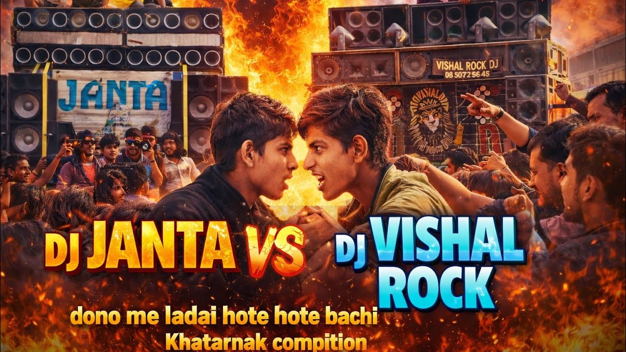 DJ JANTA VS DJ VISHAL ROCK ME HUYA KHATARNAK COMPITION 😱#viralvideo #djcompetition #djlover #rajghat