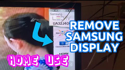 How to Disable SAMSUNG Display | POP-UP on your TV |