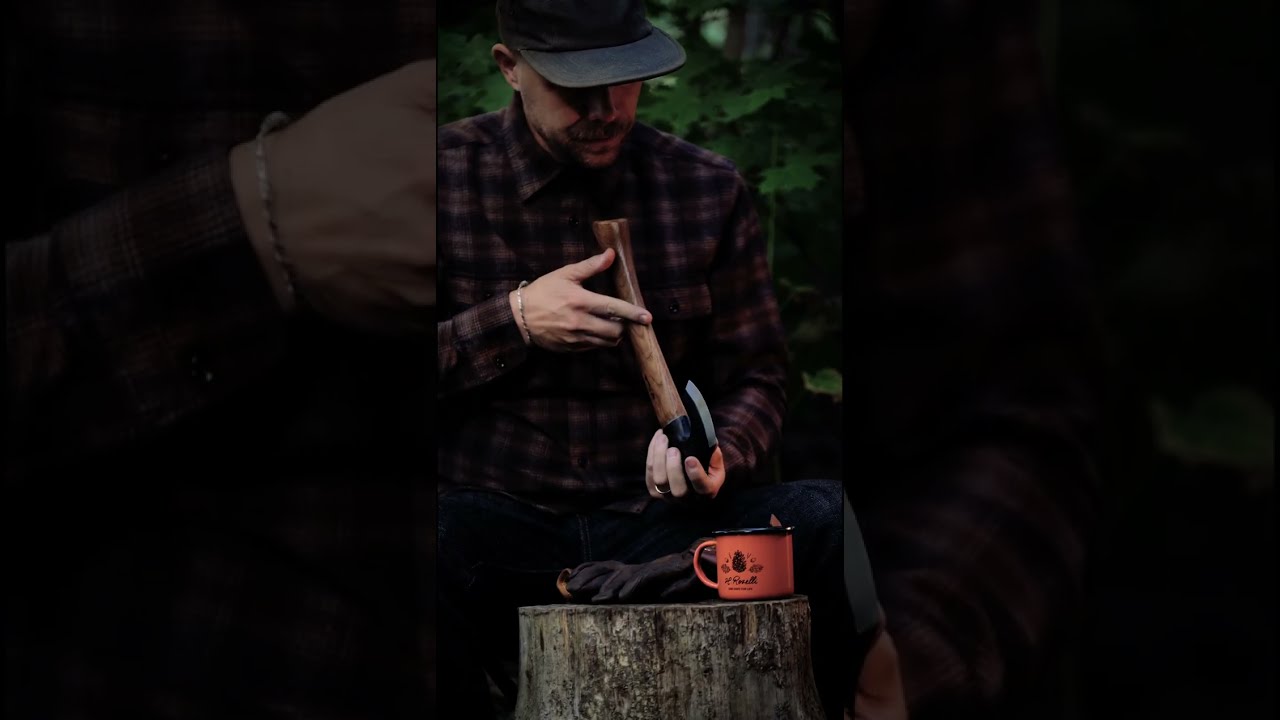 Out In The Field Testing Our New Axe