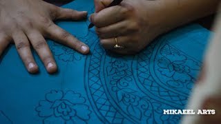 Latest Koti Style Design Sketch