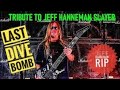 Slayer jeff hanneman died after last guitar floyd rose dive bomb and guitar squeals