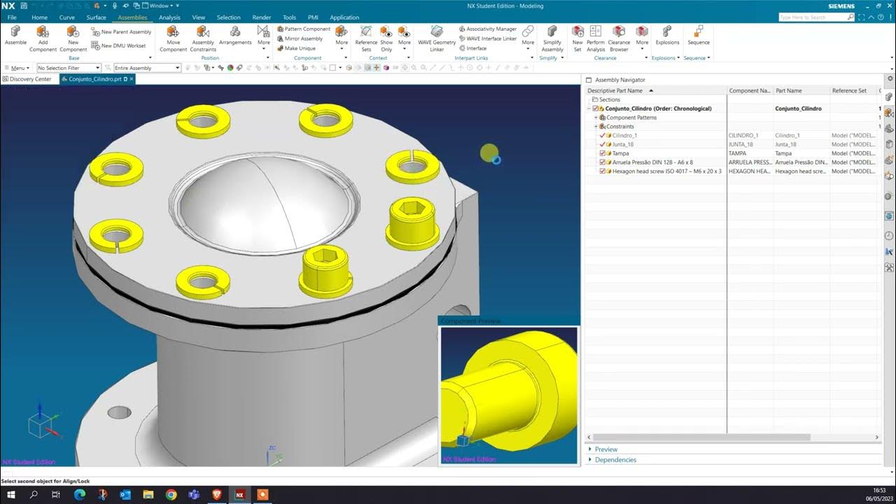 NX. Remembered Constraints Tutorial. siemensnx cad siemensnx