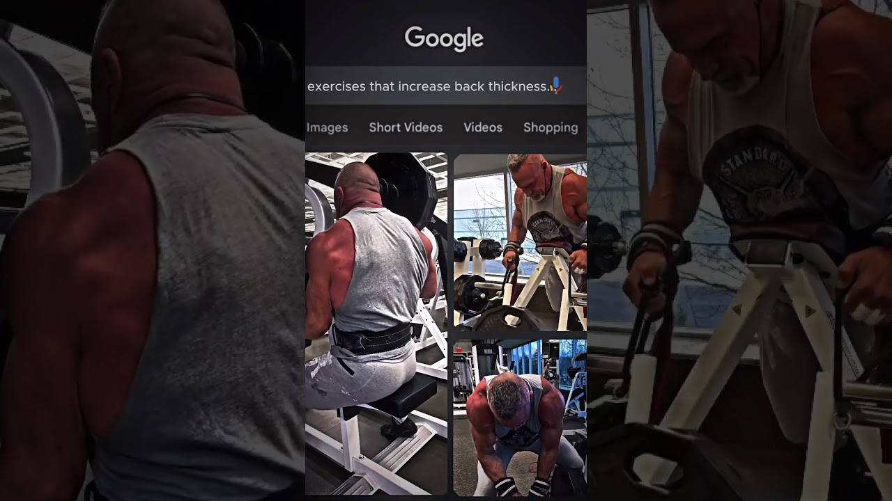 Exercise exercises that increase back thickness #workout #workouttips #back #motivation