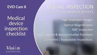 Medical Device Inspection Checklist