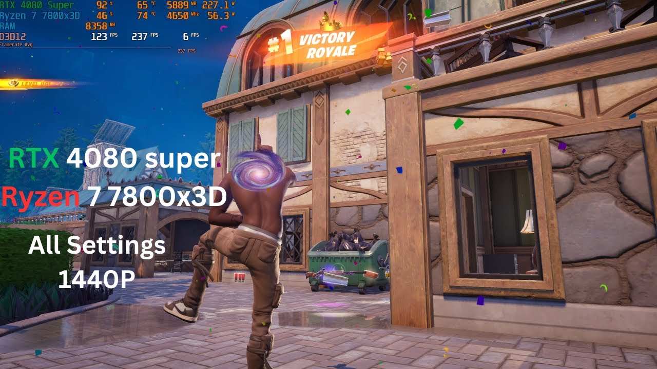 RTX 4080 Super + Ryzen 7 7800X3D - Fortnite All Settings, 1440P - YouTube