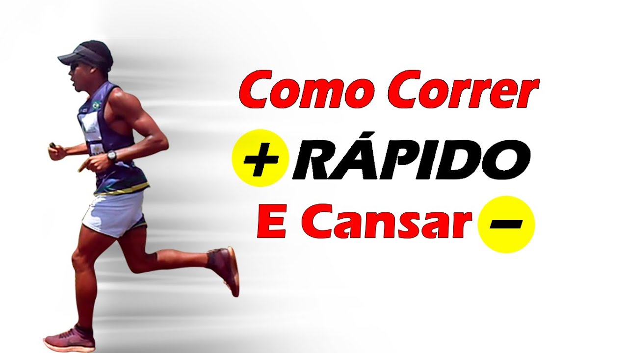 ⚫ COMO CORRER MAIS RÁPIDO E CANSAR MENOS! - YouTube