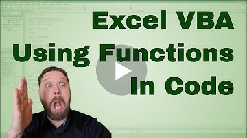 Using all of Excel