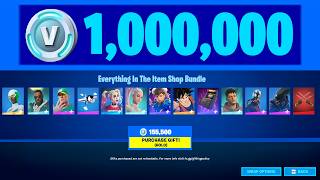 I Gave Away 1,000,000 V-Bucks In Fortnite