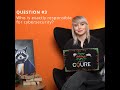 Q&amp;A #3 - Great Raccoon Giveaway 2022 - Who is exactly responsible for cybersecurity?