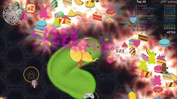 Wormate.io - Mod Menu - All best Headshot - wormateio best gameplay - 😱