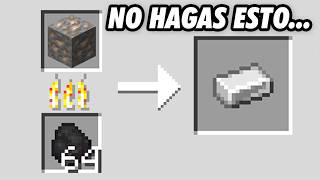 102 PEQUEÑOS ERRORES que TE HACEN POBRE en Minecraft