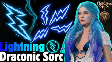 OP LIGHTNING Draconic Sorcerer Build in Baldur