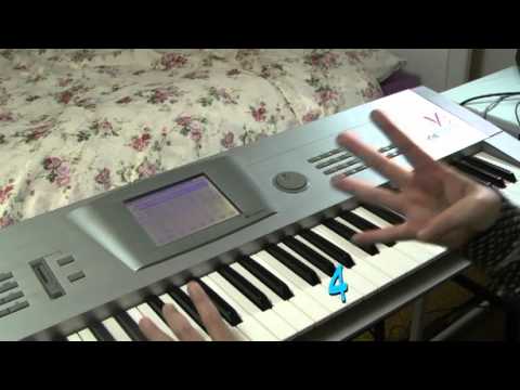 野菜生活のテーマ つじあやの / 今泉ひとみ （多重録音の様子）