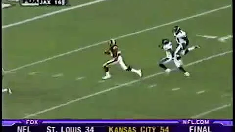 Longest Pass of 2000-  77yds Brad Johnson to Alber...